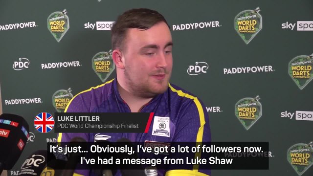 16-year-old darts sensation Luke Littler backed by Manchester United