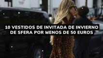 10 vestidos de invitada de invierno de Sfera por menos de 50 euros