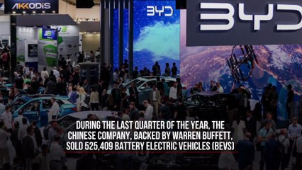China's BYD Surpasses Tesla Sales