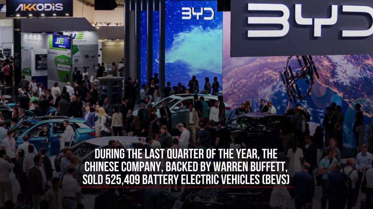 China's BYD Surpasses Tesla Sales