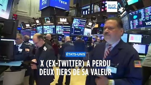 Twitter (X) a perdu plus de deux tiers de sa valeur depuis son rachat par Elon Musk