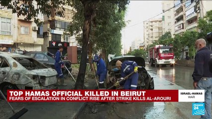 Killing of Hamas deputy leader has 'all the hallmarks' of an Israeli srike