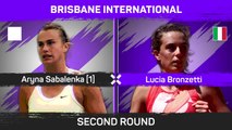 Sabalenka breezes into Brisbane round of 16