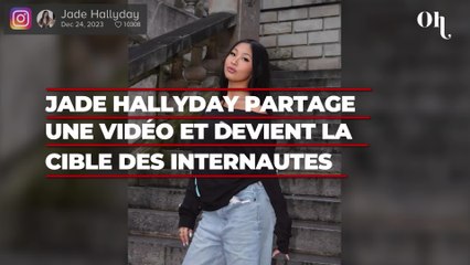 Jade Hallyday partage une vidéo et devient encore une fois la cible des internautes, "Plus beau lady boy de TikTok"