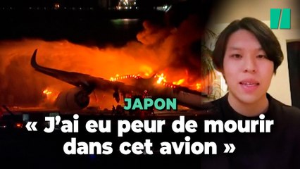 « C’est un miracle » : Les passagers de l’avion qui a pris feu à Tokyo témoignent le chaos