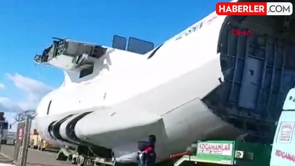 Van Depremi Sonrası Kaza Geçiren Gürcistan Uçağı Erzurum'da Satıldı