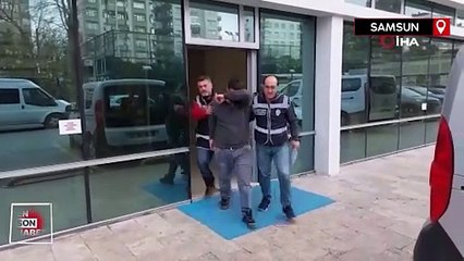 Samsun'da darbettiği eşinin kolunu kıran koca tutuklandı