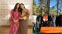 Shahid Kapoor Mira Kapoor New Year Vacation Bhutan King-Queen Meet, Photo Viral|Boldsky