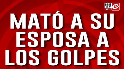 Mató a su esposa a golpes y dejó el cadáver en el comedor de la casa