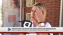 REGISTRAN FALTANTE DE REPELENTES DE MOSQUITOS