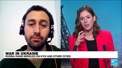 War in Ukraine : Russia rains missiles on Kyiv and other cities