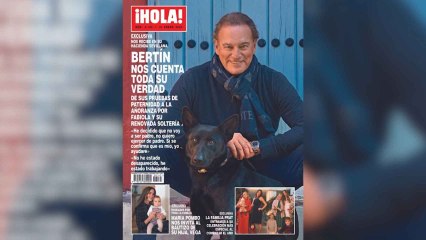 Bertín Osborne dice que no quiere ser padre del hijo de Gabriela Guillén pero le “ayudará”