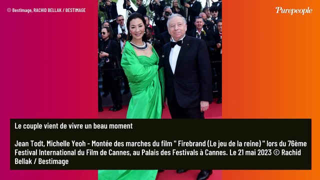 PHOTOS Jean Todt et Michelle Yeoh : Arrivée d'un bébé dans le leur vie ce 1er janvier ! Le joli prénom et et le sexe dévoilés