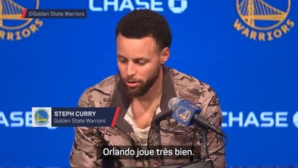 Warriors - Curry : "C'est toujours agréable d'apaiser un peu la tempête"