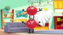 living Watermelon_ Secret Life Of Fruits Doodles Animation 3D Cute Food Talking Things _ Super Lime