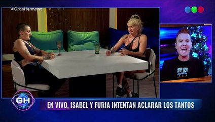 El careo entre Isabel y Furia en la casa de Gran Hermano