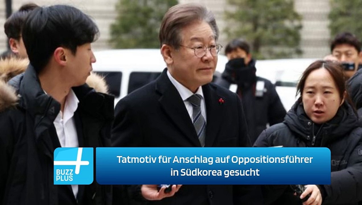 Tatmotiv für Anschlag auf Oppositionsführer in Südkorea gesucht