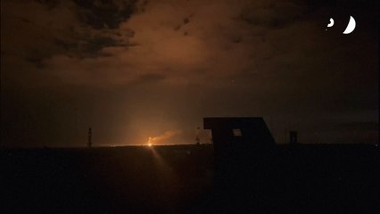 قصف ليلي لإسرائيل على قطاع غزة