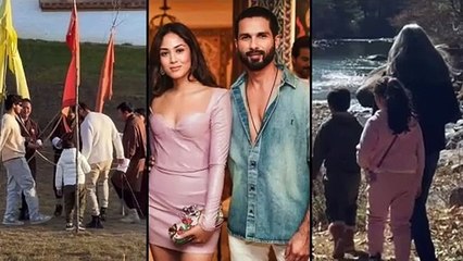 Shahid Kapoor's son Zain was seen dancing with Bhutanese people along with uncle Ishaan Khattar