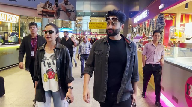 Lovebirds Rakul Preet Singh-Jackky Bhagnani return post New Year vacay amid wedding rumors