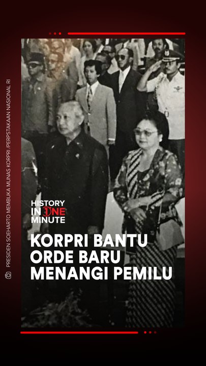 KORPRI Bantu Orde Baru Menangi Pemilu