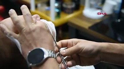 '1000 liraya lüks tıraş tartışması; 'makas altın mı?'