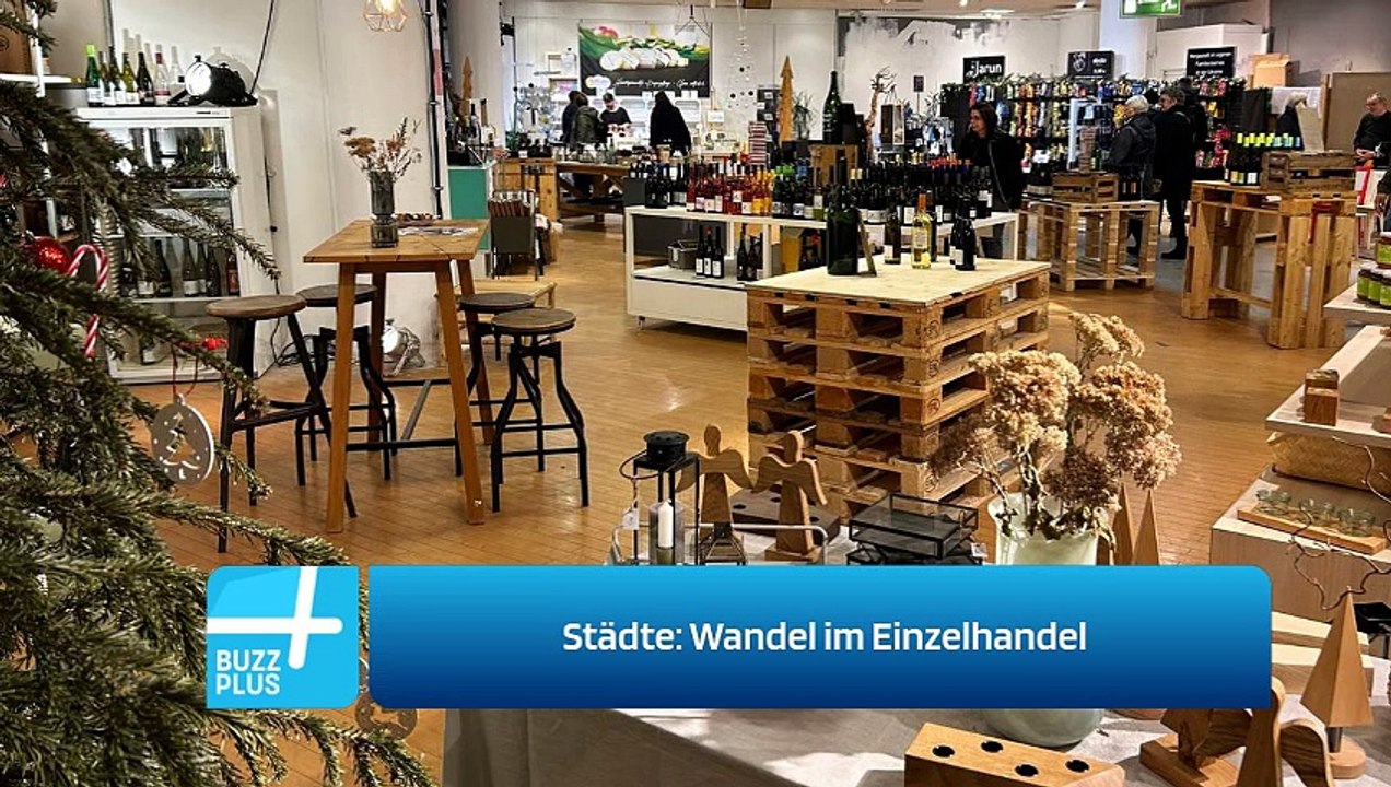 Städte: Wandel im Einzelhandel