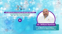 De ginecólogo a paciente de mieloma múltiple: la historia de superación del Dr. William Ramírez