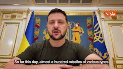 Zelensky: "500 missili e droni in 5 giorni dalla Russia"