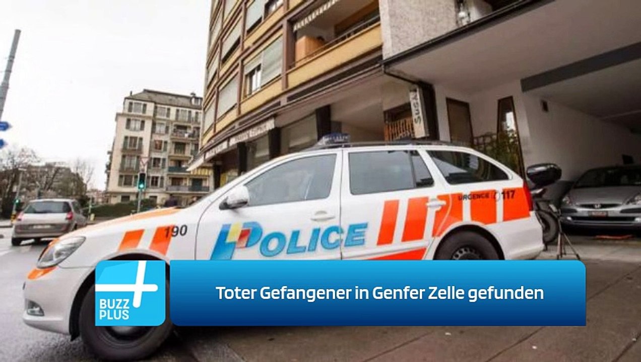 Toter Gefangener in Genfer Zelle gefunden