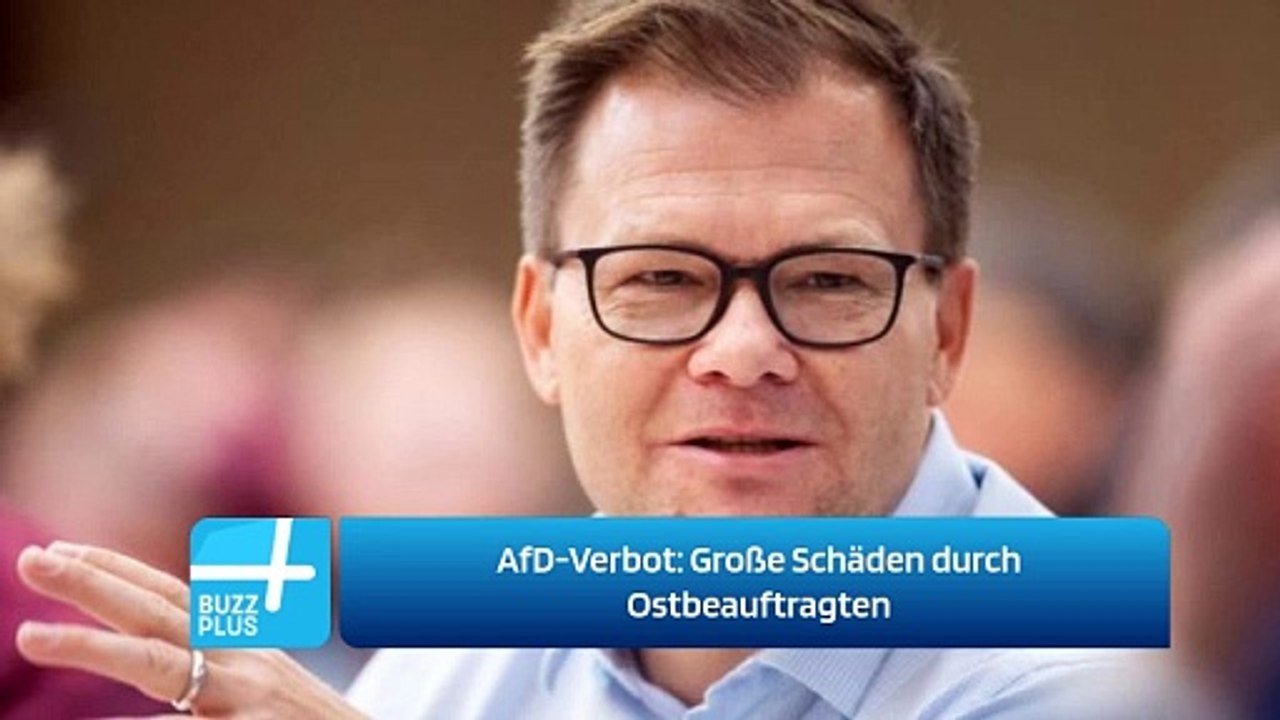 AfD-Verbot: Große Schäden durch Ostbeauftragten