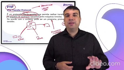 27. Protocolos de comunicação - FTP e P2P - Informática