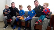 Solidaridad total! Los jugadores del Barcelona visitan a niños en hospitales