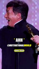 THANKS FOR THE OSCAR SHORTS MOTIVATIONAL VIDEO | JACKIE CHAN
