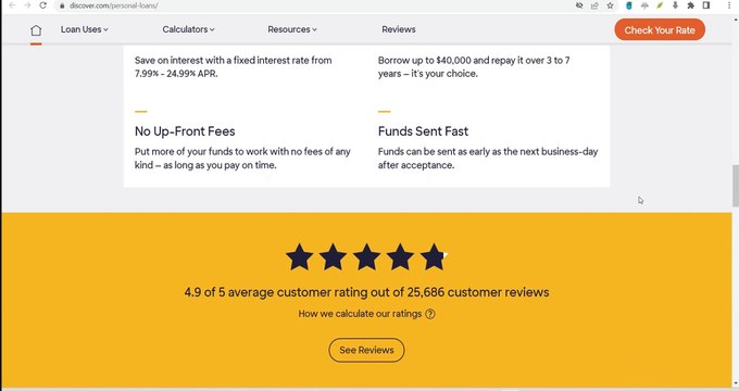 Discover Personal Loans Reviews- Pros and Cons for Discover Loan - Discover Student Loans