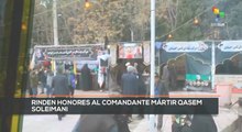 TeleSUR Noticias 9:30 03-01: Irán conmemora 4 años de asesinato al comandante Qasem Soleimani