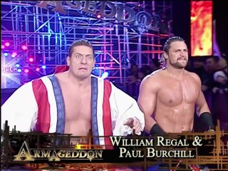 William Regal and Paul Burchill Entrance Armageddon 2005