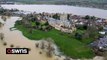 Flooding on the River Severn & Ouse following Storm Gerrit
