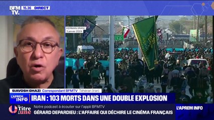 Iran: au moins 103 morts dans une double explosion lors d'un hommage à un général