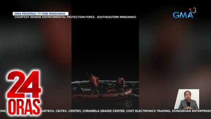 Tagas ng langis sa DavSam Port, pinagtulungang alisin | 24 Oras