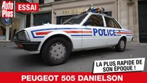 Essai PEUGEOT 505 DANIELSON : la voiture de police la plus rapide de son époque !