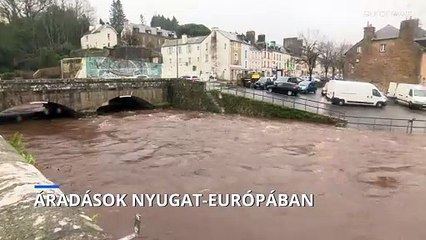 Áradások Nyugat-Európában