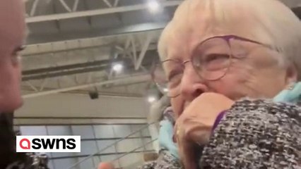 Tom Jones superfan, 91, in tears after family surprise her with concert tickets