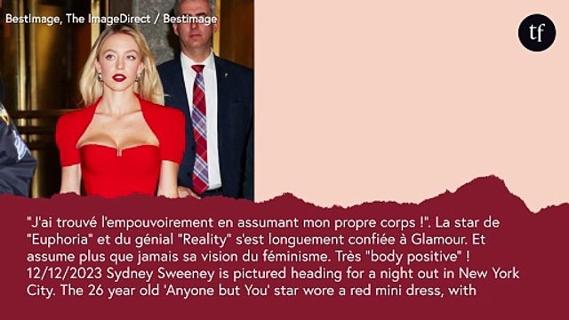 Gros seins ? J'ai juste des seins ! : Sydney Sweeney évoque ses meilleurs amis