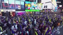 Capodanno, New York saluta il nuovo anno: festeggiamenti a Times Square