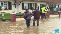 France : l'eau envahit de nouveau les maisons dans le Pas-de-Calais