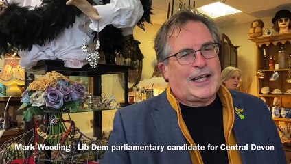 A Central Devon parliamentary candidate describes the opposition to the installation of parking meters.