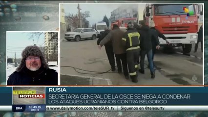 Ucrania continua con los ataques sobre la ciudad de Bélgorod