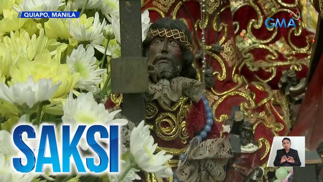 Libu-libong replica ng imahen ng Poong Nazareno, binasbasan | Saksi