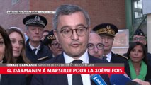 Gérald Damanin : «Les résultats de Marseille sont des bons résultats de lutte contre le narcobanditisme mais qu'il faut encore amplifier»